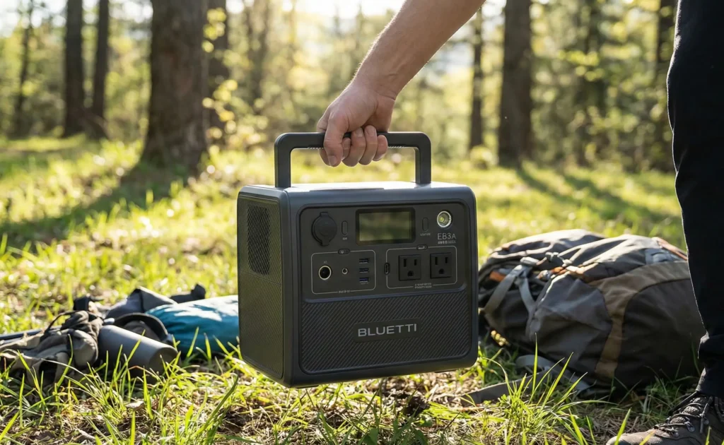 Asa de transporte abatible Bluetti EB3A
