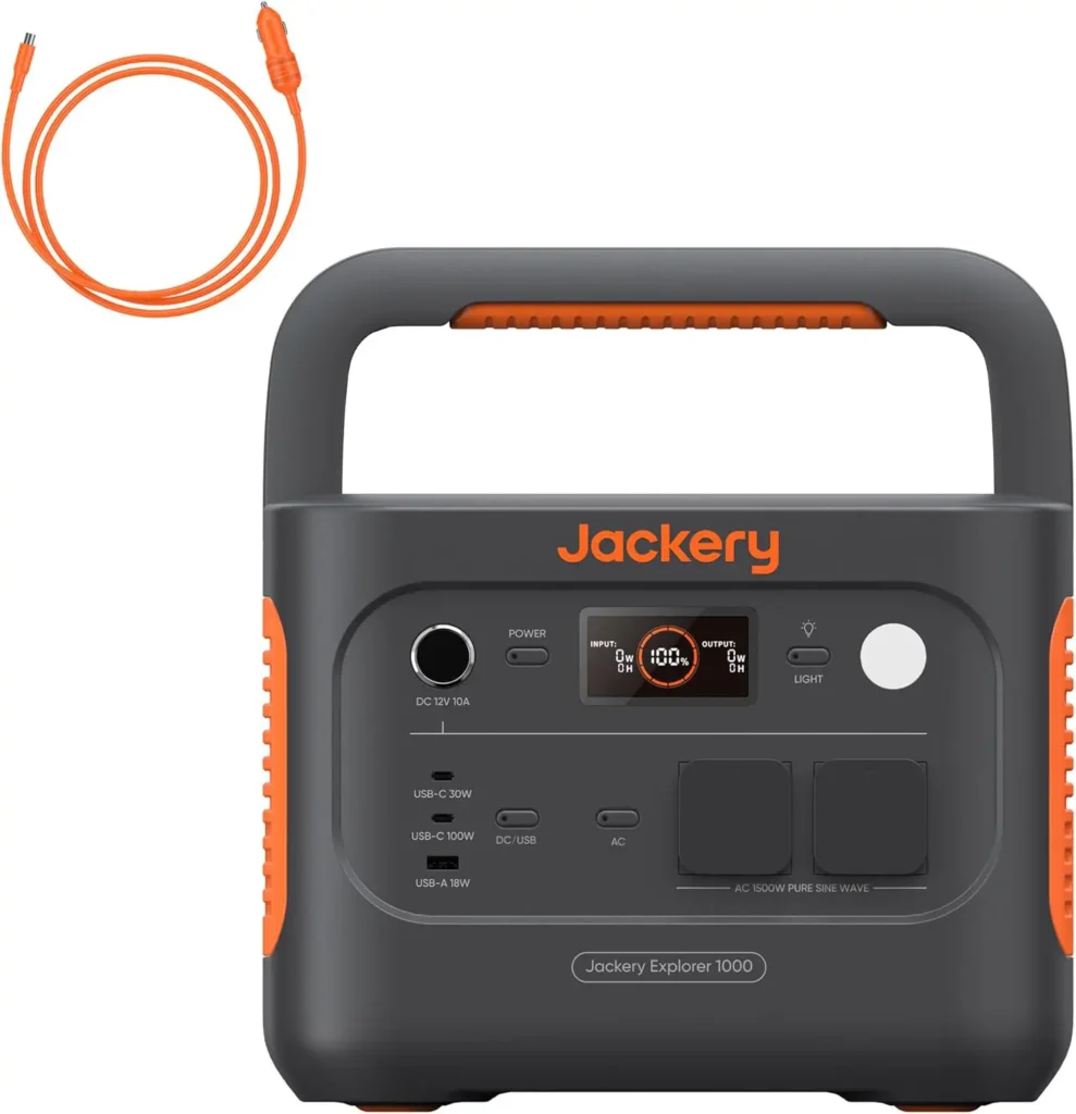 Jackery Explorer 1000 v2 estación de energía portátil 1070Wh LiFePO4