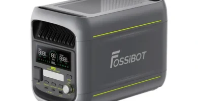 Estación de energía portátil FOSSiBOT F1800 de 1024Wh y 1800W para camper y hogar