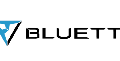 Logo de Bluetti: Baterías LiFePO4 de alta capacidad y respaldo de energía doméstico
