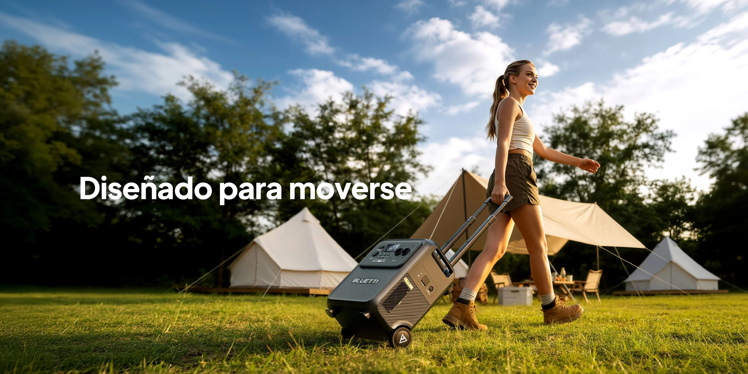 Comparativa visual mostrando que la Bluetti Elite 400 es más ligera y compacta que otros modelos de 3.8kWh del mercado.