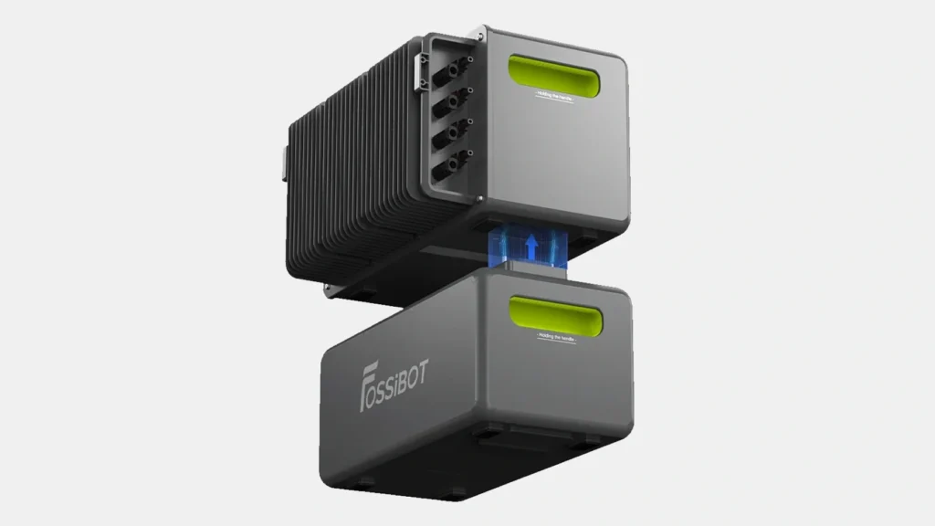 fossibot-fbp1200-b-conectar-usar-apilado.webp Sistema de apilado modular Plug and Play de la batería FOSSiBOT FBP1200-B.